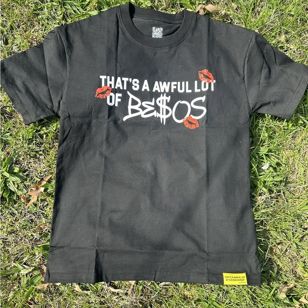 Black Graphic  T-Shirt